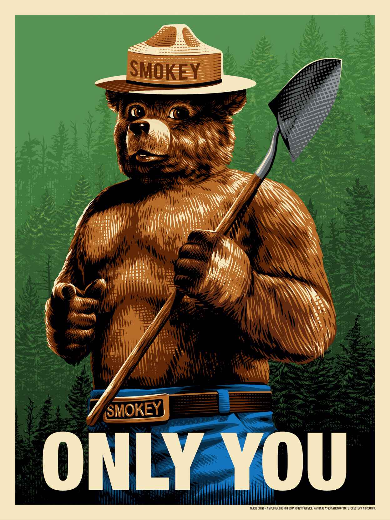 Smokey Bear poster